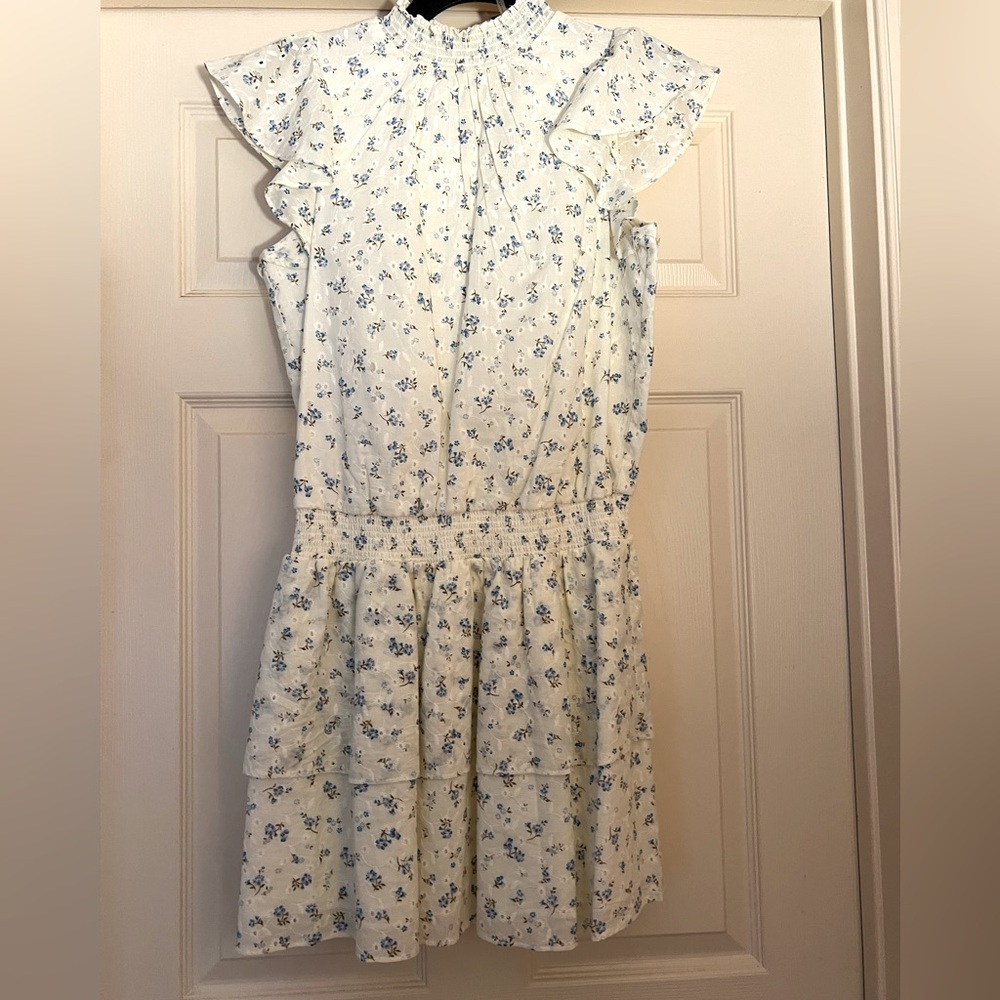 1. State Floral Eyelet Dress